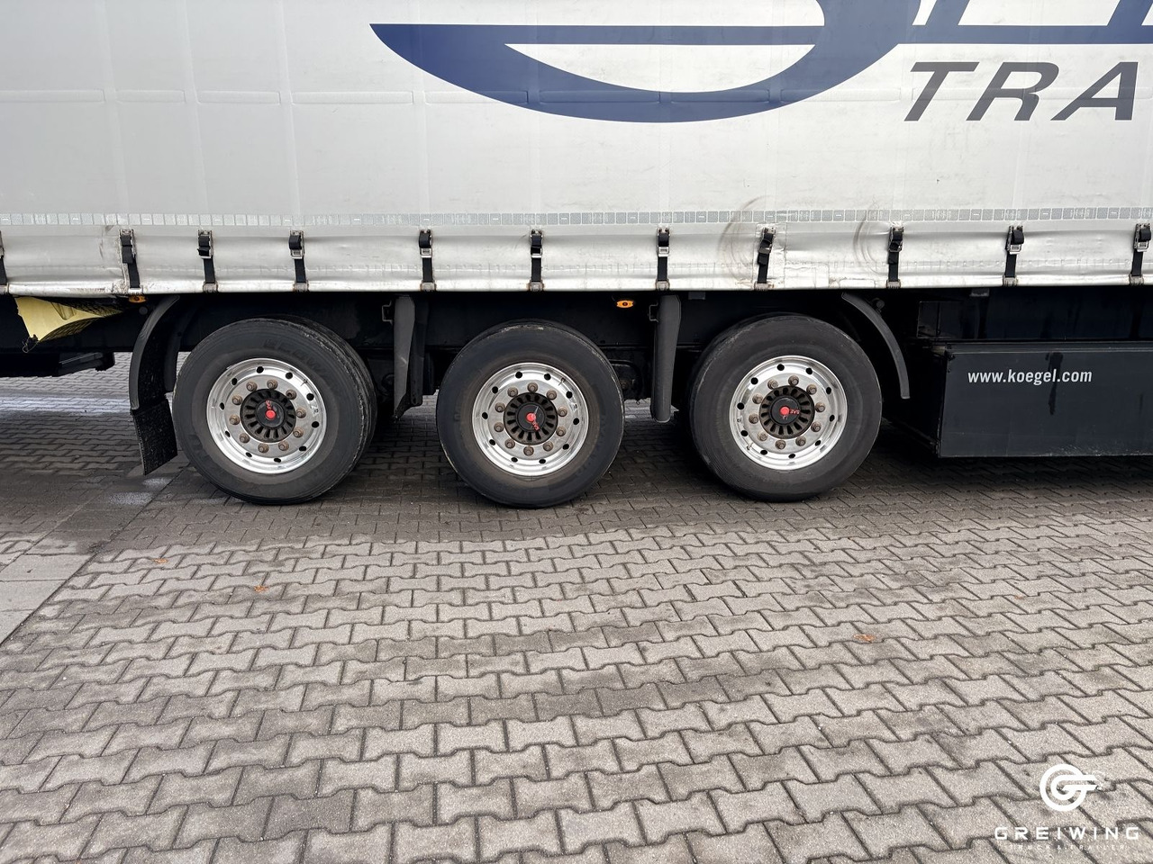 Kögel SN24, Alu, Liftachse, Lenkachse, Coil, SAF - Тентованный полуприцеп: фото 3 Kögel SN24, Alu, Liftachse, Lenkachse, Coil, SAF - Тентованный полуприцеп: фото 3
