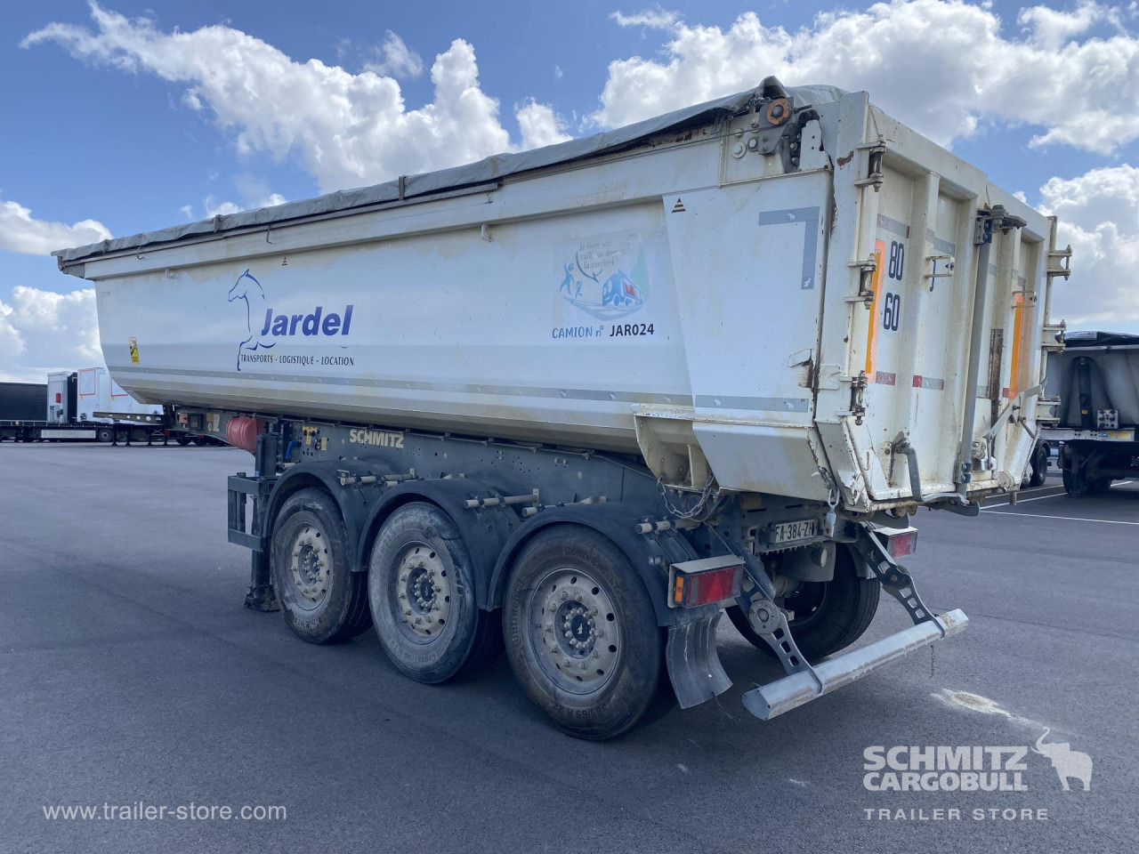 SCHMITZ Tipper Steel half pipe body 24m³ - Самосвальный полуприцеп: фото 5 SCHMITZ Tipper Steel half pipe body 24m³ - Самосвальный полуприцеп: фото 5