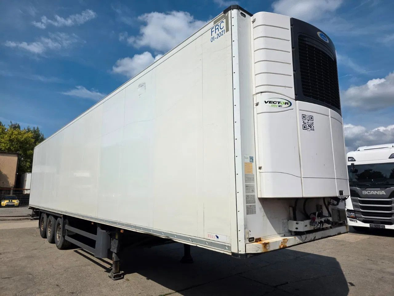 Schmitz Cargobull SCB S3B CARRIER VECTOR 1950 Mt- Lifting Axel-12U - Полуприцеп-рефрижератор: фото 3 Schmitz Cargobull SCB S3B CARRIER VECTOR 1950 Mt- Lifting Axel-12U - Полуприцеп-рефрижератор: фото 3