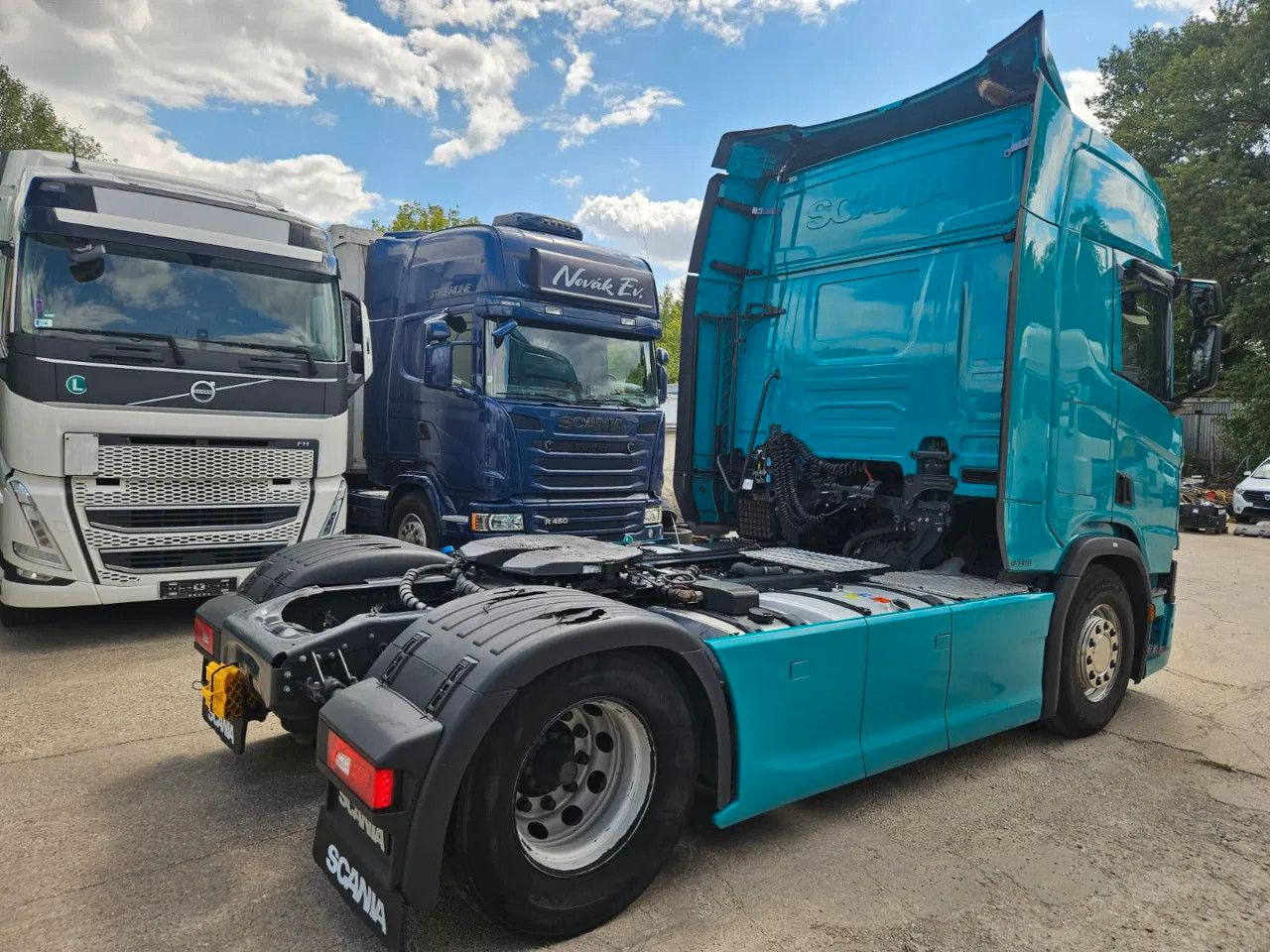 Scania R500 Standard-Turquoise-Standklima-Big NAVI-Hydr - Тягач: фото 3 Scania R500 Standard-Turquoise-Standklima-Big NAVI-Hydr - Тягач: фото 3