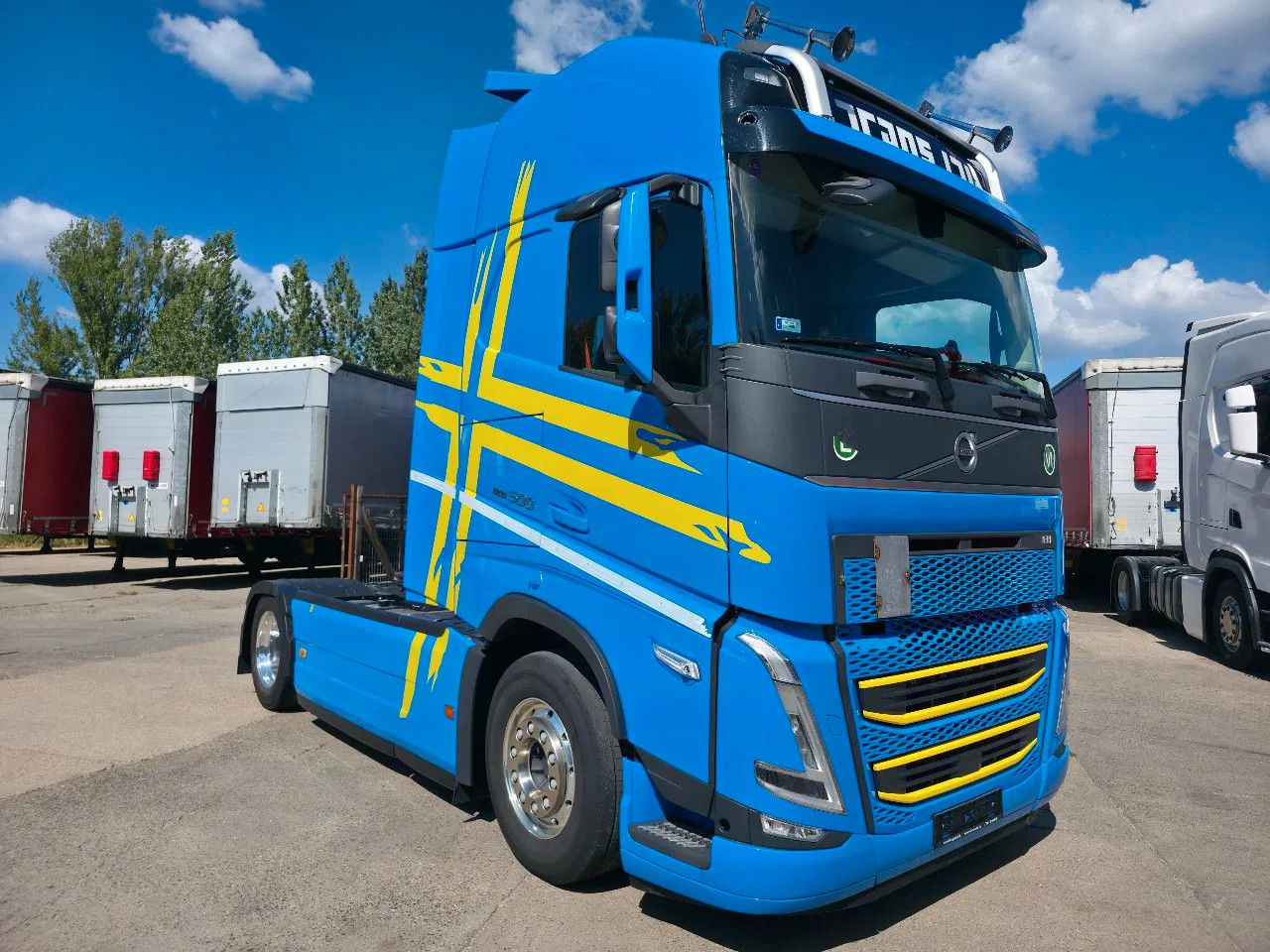 Volvo FH 500 Standard, I-Save, I-Park, Alloy w. 7 unit - Тягач: фото 2 Volvo FH 500 Standard, I-Save, I-Park, Alloy w. 7 unit - Тягач: фото 2