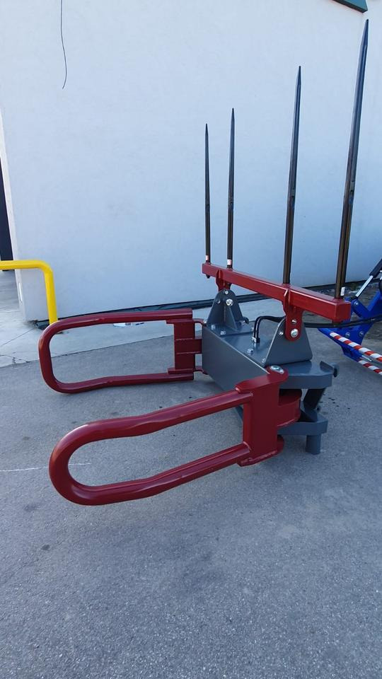 Ballenzange mit Zinken Rundbellenzange Silozange Frontlader Euro - Захват: фото 2 Ballenzange mit Zinken Rundbellenzange Silozange Frontlader Euro - Захват: фото 2