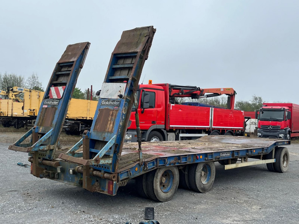 GOLDHOFER Tieflader TU 3-24 80 Tiefladeranhänger Rampen - Низкорамный прицеп: фото 4 GOLDHOFER Tieflader TU 3-24 80 Tiefladeranhänger Rampen - Низкорамный прицеп: фото 4