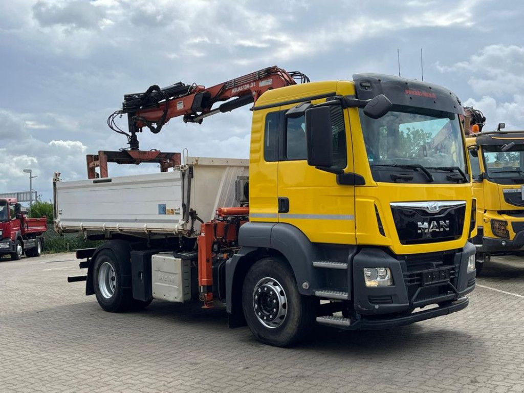 MAN TG-S 18.400 4x2 BL 2-Achs Kipper Kran Atlas 120+ - Самосвал, Автоманипулятор: фото 2 MAN TG-S 18.400 4x2 BL 2-Achs Kipper Kran Atlas 120+ - Самосвал, Автоманипулятор: фото 2