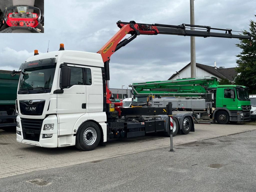 MAN TG-X 26.460 6x2-2 BL Pritsche Kran PK 24.001/Fun - Грузовик бортовой/ Платформа, Автоманипулятор: фото 1 MAN TG-X 26.460 6x2-2 BL Pritsche Kran PK 24.001/Fun - Грузовик бортовой/ Платформа, Автоманипулятор: фото 1