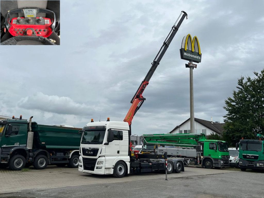 MAN TG-X 26.460 6x2-2 BL Pritsche Kran PK 24.001/Fun - Грузовик бортовой/ Платформа, Автоманипулятор: фото 3 MAN TG-X 26.460 6x2-2 BL Pritsche Kran PK 24.001/Fun - Грузовик бортовой/ Платформа, Автоманипулятор: фото 3