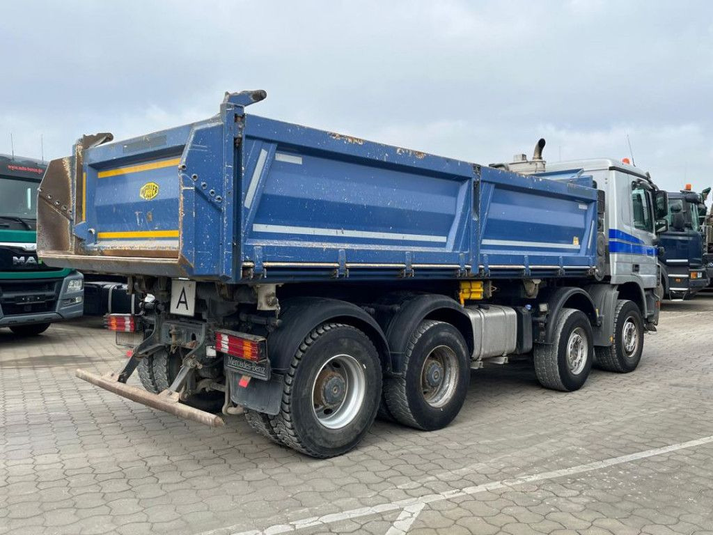 Mercedes-Benz Actros 3541 K 8x4 4-Achs Kipper Meiller - Самосвал: фото 4 Mercedes-Benz Actros 3541 K 8x4 4-Achs Kipper Meiller - Самосвал: фото 4