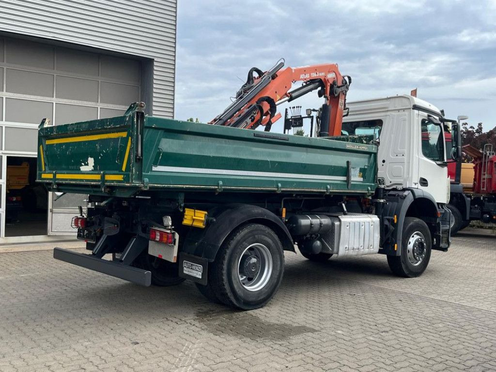 Mercedes-Benz Arocs 1835 K 2-Achs Kipper Kran Atlas 126.3 - Самосвал, Автоманипулятор: фото 4 Mercedes-Benz Arocs 1835 K 2-Achs Kipper Kran Atlas 126.3 - Самосвал, Автоманипулятор: фото 4