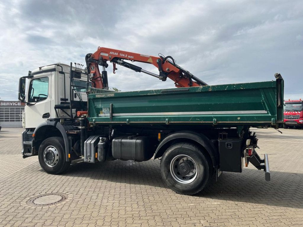 Mercedes-Benz Arocs 1835 K 2-Achs Kipper Kran Atlas 126.3 - Самосвал, Автоманипулятор: фото 3 Mercedes-Benz Arocs 1835 K 2-Achs Kipper Kran Atlas 126.3 - Самосвал, Автоманипулятор: фото 3
