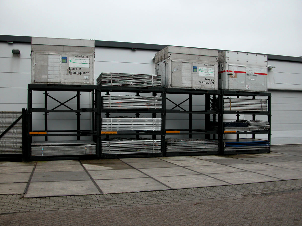 Aero PCR-2 Pallet container rack storage - Стеллаж для склада: фото 1 Aero PCR-2 Pallet container rack storage - Стеллаж для склада: фото 1