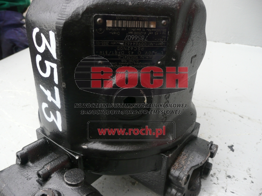 BRUENINGHAUS HYDROMATIK A10VO45DFR1/31R-PSC62N0015052041-000964462 - Гидравлический насос для Строительной техники: фото 2 BRUENINGHAUS HYDROMATIK A10VO45DFR1/31R-PSC62N0015052041-000964462 - Гидравлический насос для Строительной техники: фото 2
