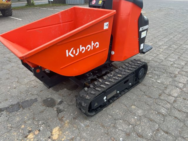 Гусеничный самосвал Kubota KC 70, VHD-4, mit Hochentleerung, hydr. Fahrwerk: фото 8