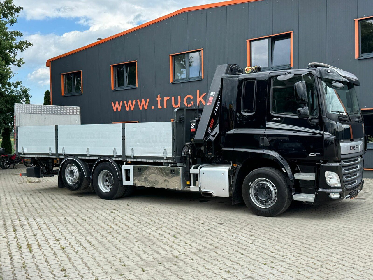 DAF CF 450 FAN 6x2 Pritsche mit Kran HIAB 188 E-6 - Автоманипулятор: фото 5 DAF CF 450 FAN 6x2 Pritsche mit Kran HIAB 188 E-6 - Автоманипулятор: фото 5