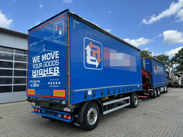 Тентованный прицеп Dinkel DAP 18000 2 Achse Pritsche Plane: фото 7