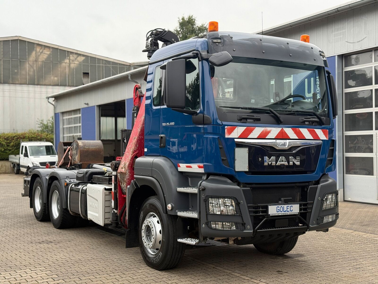 MAN TGS 28.480 6x4 Abrollkipper Kran Greifer 4,63 T - Автоманипулятор: фото 1 MAN TGS 28.480 6x4 Abrollkipper Kran Greifer 4,63 T - Автоманипулятор: фото 1