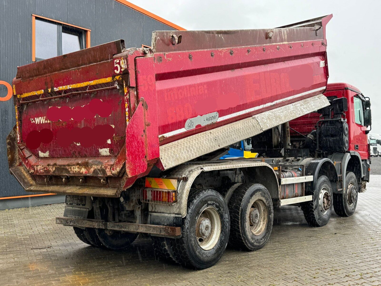 Самосвал Mercedes-Benz ACTROS 4141 EURO4 8x6 Muldenkipper: фото 10