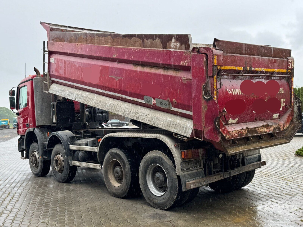 Самосвал Mercedes-Benz ACTROS 4141 EURO4 8x6 Muldenkipper: фото 11