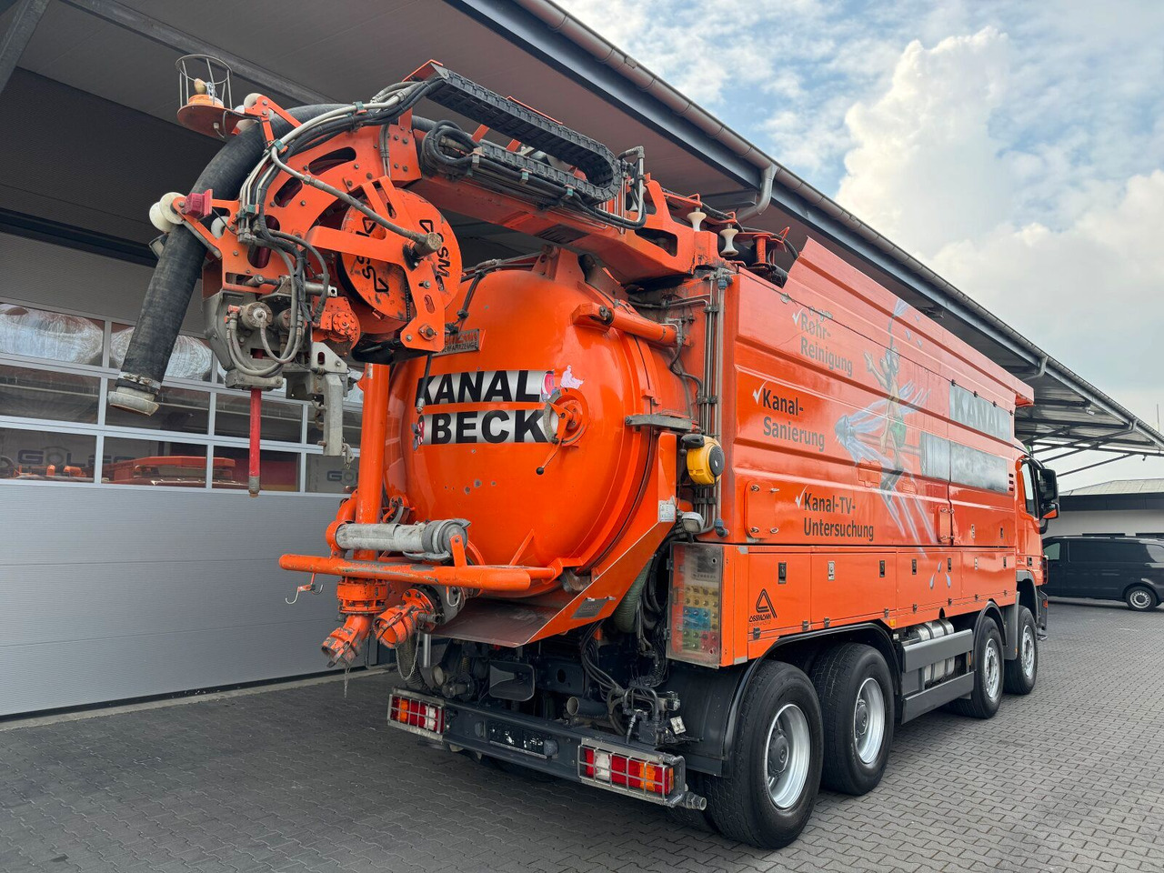 Mercedes-Benz ACTROS 4148 8x4 Kanalreiniger & Wasserrückgewinn - Ассенизатор: фото 4 Mercedes-Benz ACTROS 4148 8x4 Kanalreiniger & Wasserrückgewinn - Ассенизатор: фото 4