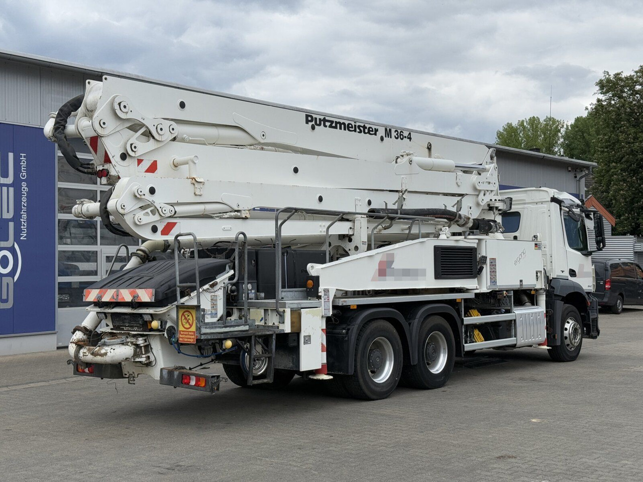 Mercedes-Benz AROCS 2840 6x4 Betonp. Putzmeister BSF36-4.16HLS - Автобетононасос: фото 4 Mercedes-Benz AROCS 2840 6x4 Betonp. Putzmeister BSF36-4.16HLS - Автобетононасос: фото 4