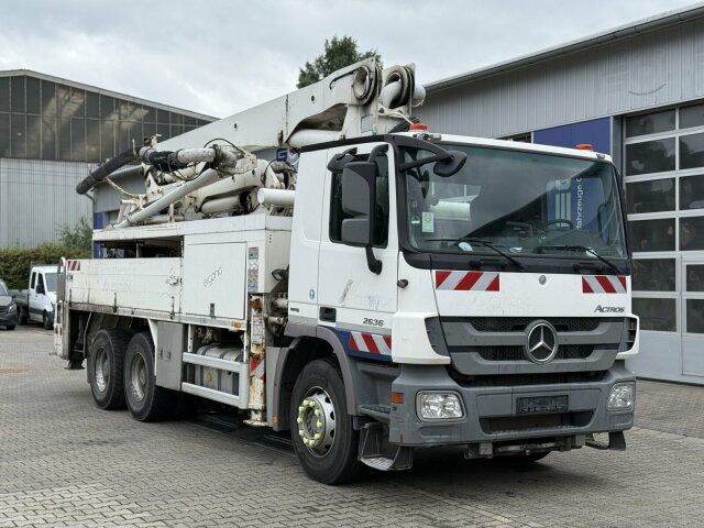Mercedes-Benz Actros 2636 6x4 Betonpumpe Putzmeister 24-4 16H - Автобетононасос: фото 1 Mercedes-Benz Actros 2636 6x4 Betonpumpe Putzmeister 24-4 16H - Автобетононасос: фото 1