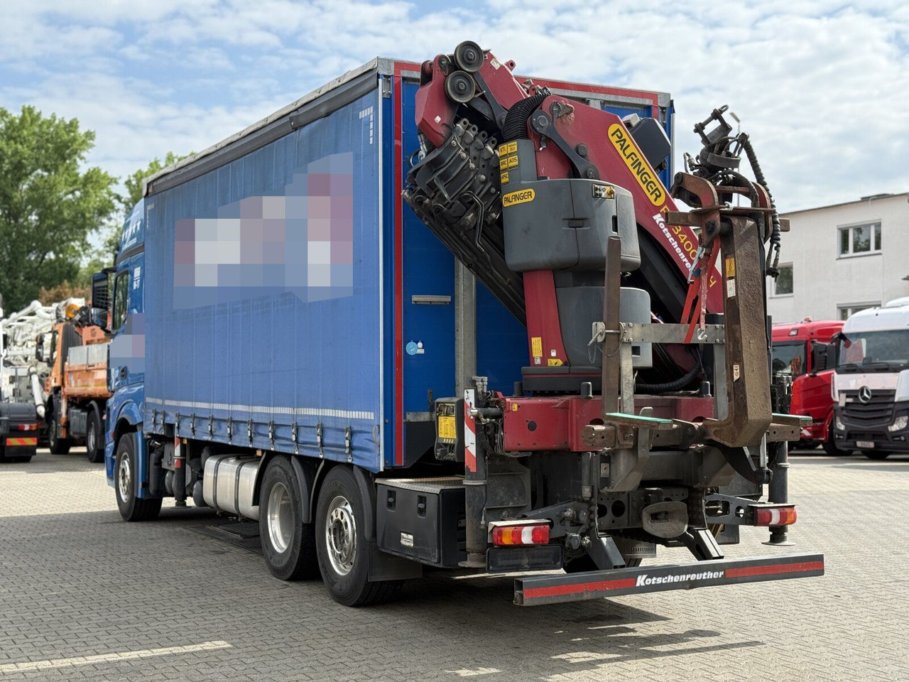 Mercedes-Benz Actros 6x2 Pritsche Kran Palfinger PK34002 + JIB - Автоманипулятор: фото 5 Mercedes-Benz Actros 6x2 Pritsche Kran Palfinger PK34002 + JIB - Автоманипулятор: фото 5