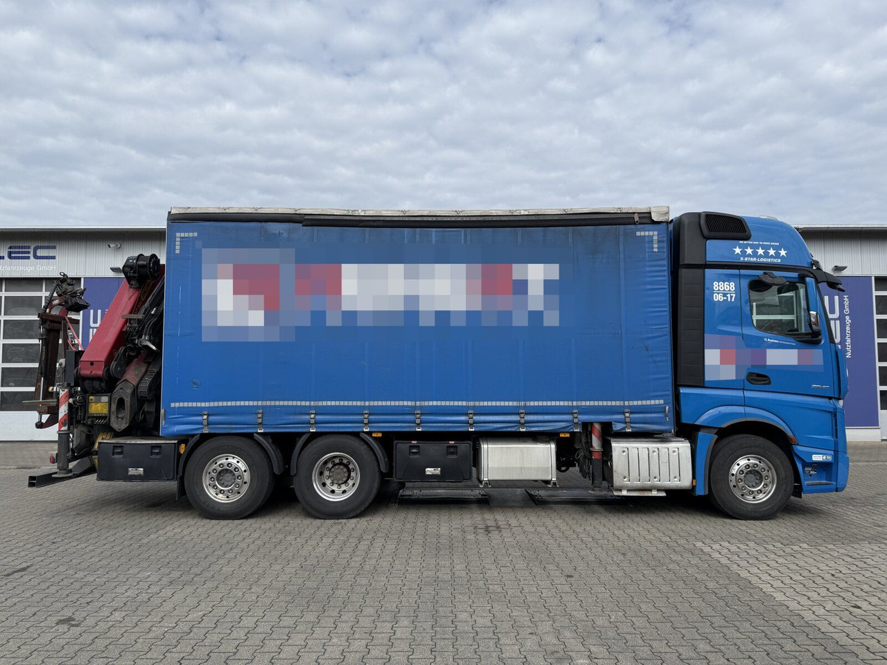 Mercedes-Benz Actros 6x2 Pritsche Kran Palfinger PK34002 + JIB - Автоманипулятор: фото 2 Mercedes-Benz Actros 6x2 Pritsche Kran Palfinger PK34002 + JIB - Автоманипулятор: фото 2