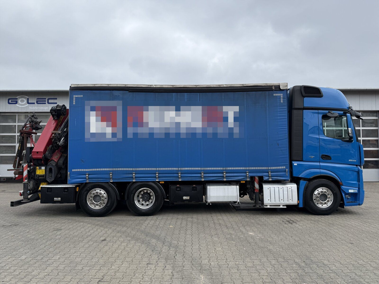 Mercedes-Benz Actros 6x2 Pritsche Kran Palfinger PK34002 + JIB - Автоманипулятор: фото 2 Mercedes-Benz Actros 6x2 Pritsche Kran Palfinger PK34002 + JIB - Автоманипулятор: фото 2