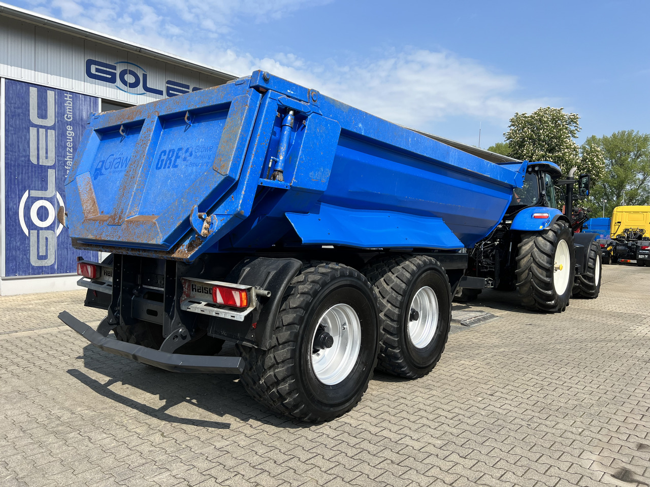 REISCH RTWK-200KS.550 Agro Kippauflieger - Сельскохозяйственный прицеп-самосвал: фото 4 REISCH RTWK-200KS.550 Agro Kippauflieger - Сельскохозяйственный прицеп-самосвал: фото 4