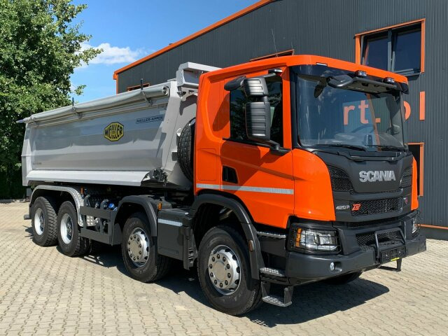 Scania P 420 8x4 Kipper Meiller 18,5m3 Euro 6 - Самосвал: фото 1 Scania P 420 8x4 Kipper Meiller 18,5m3 Euro 6 - Самосвал: фото 1