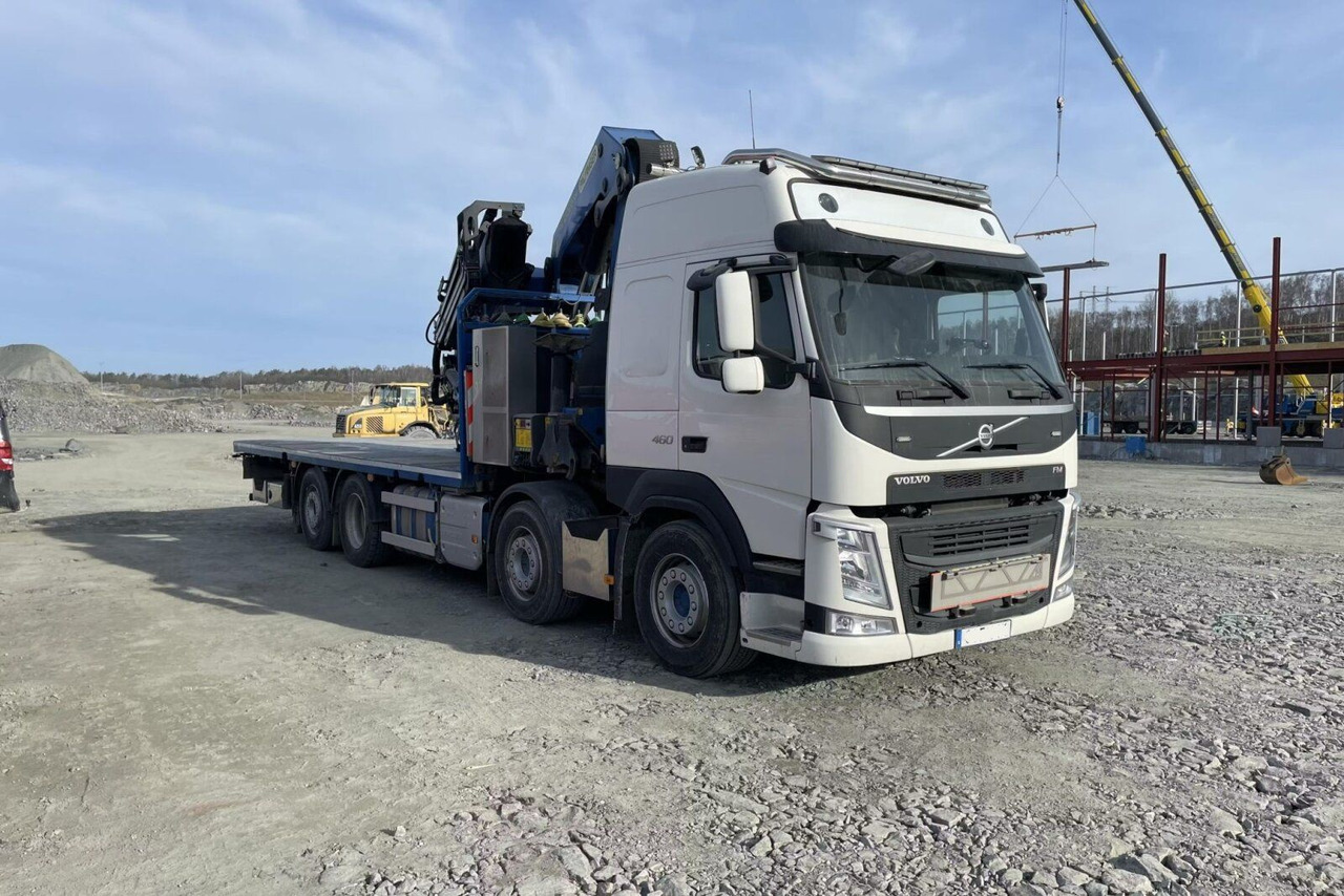 Volvo FM 460 8x2 EURO6 Pritsche Kran PALFINGER PK65002 - Автоманипулятор: фото 2 Volvo FM 460 8x2 EURO6 Pritsche Kran PALFINGER PK65002 - Автоманипулятор: фото 2