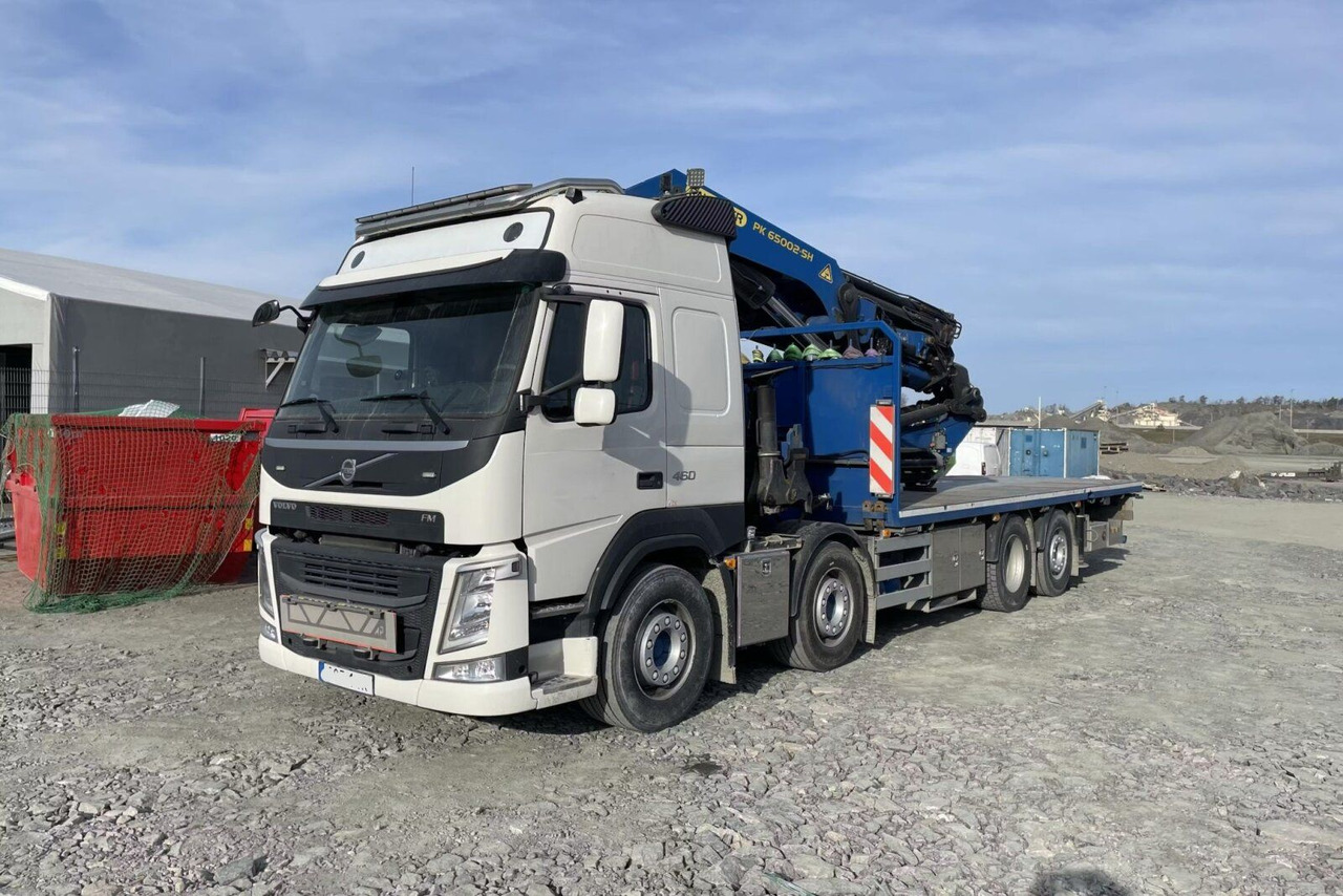 Volvo FM 460 8x2 EURO6 Pritsche Kran PALFINGER PK65002 - Грузовик бортовой/ Платформа, Автоманипулятор: фото 1 Volvo FM 460 8x2 EURO6 Pritsche Kran PALFINGER PK65002 - Грузовик бортовой/ Платформа, Автоманипулятор: фото 1