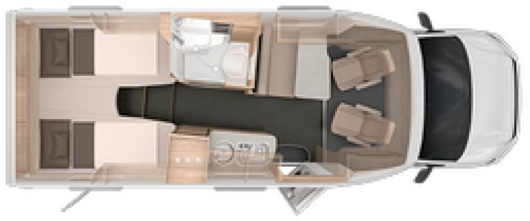 Knaus Van TI Plus 650 MEG Platinum Selection Allrad An - Полуинтегрированный автодом: фото 2 Knaus Van TI Plus 650 MEG Platinum Selection Allrad An - Полуинтегрированный автодом: фото 2