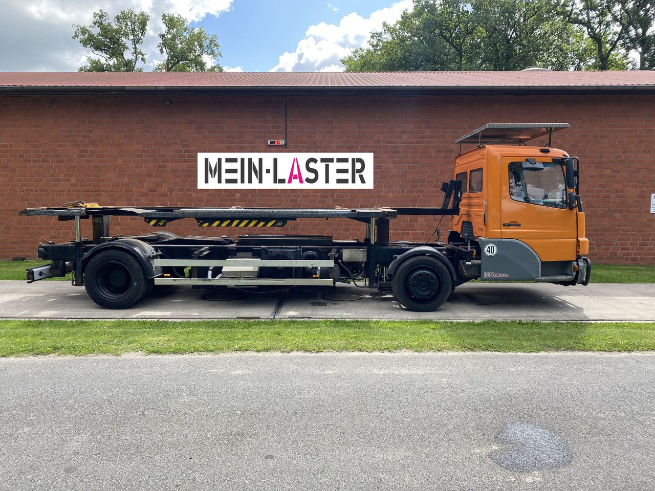 Mercedes-Benz Kamag Wiesel Umsetzter Sattelplatte - Грузовик-контейнеровоз/ Сменный кузов: фото 5 Mercedes-Benz Kamag Wiesel Umsetzter Sattelplatte - Грузовик-контейнеровоз/ Сменный кузов: фото 5