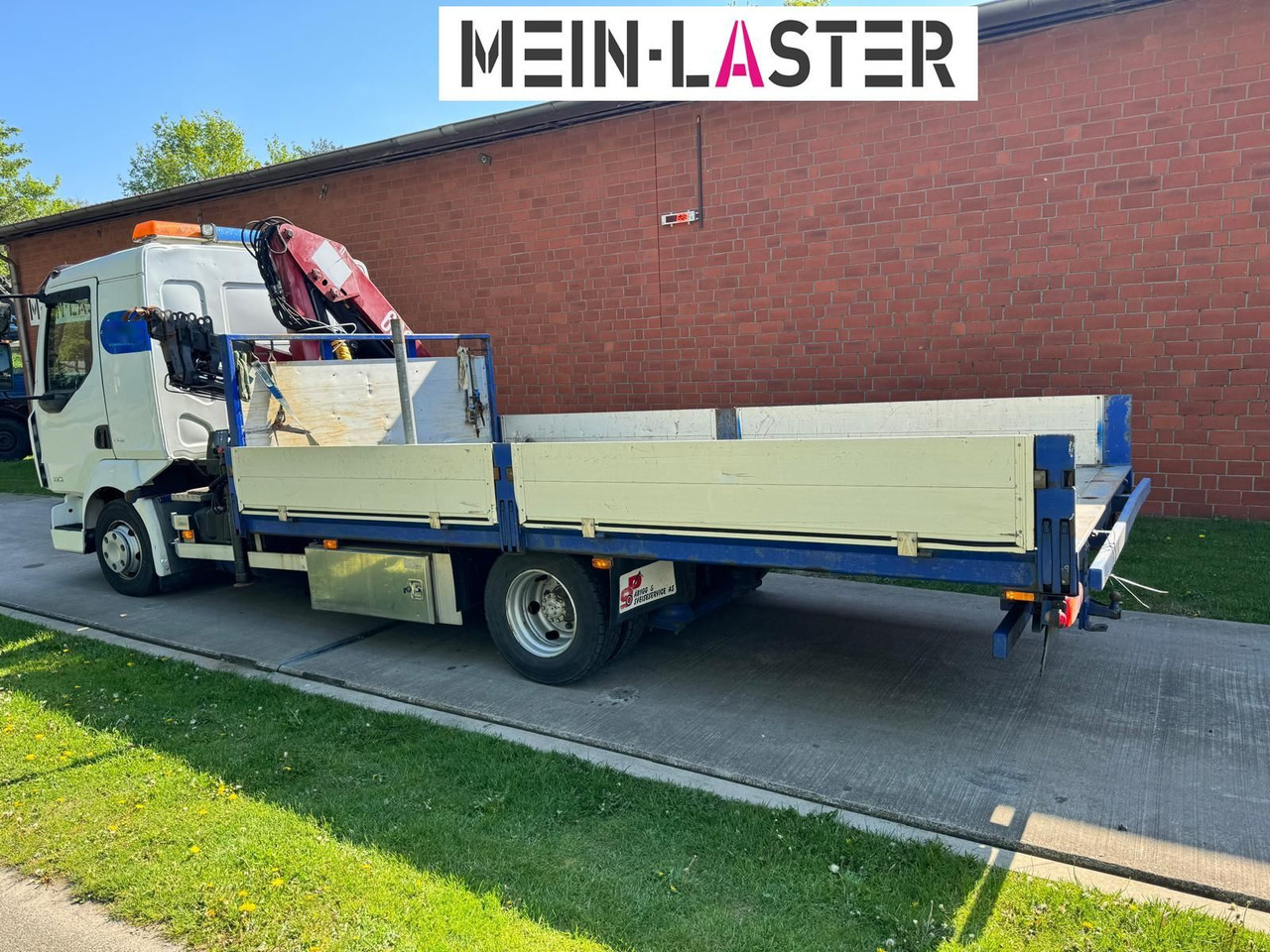 Автоманипулятор Renault Midlum 220 HMF 683 K4 15m-400 Kg Funk Seilwinde: фото 7