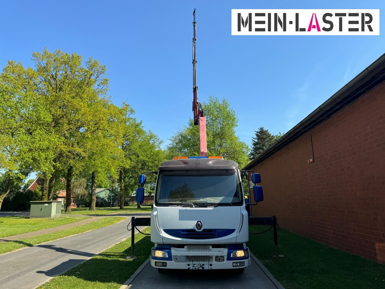 Автоманипулятор Renault Midlum 220 HMF 683 K4 15m-400 Kg Funk Seilwinde: фото 14