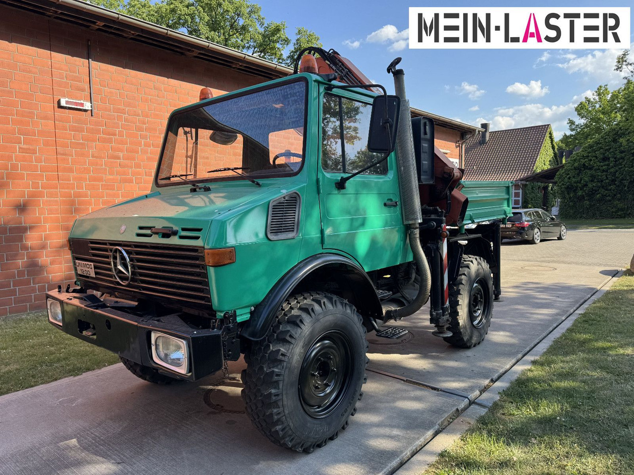 Unimog U 1200 Atlas 75.2 Kran 14 m Funk FB *1. Hand - Автоманипулятор: фото 3 Unimog U 1200 Atlas 75.2 Kran 14 m Funk FB *1. Hand - Автоманипулятор: фото 3