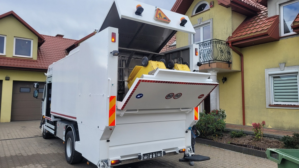 Мусоровоз Renault Midlum CONTAINER WEASHER LAVACASSONETTI MYJKA: фото 23