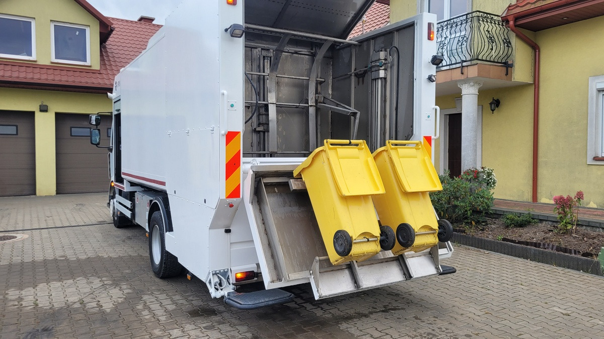 Мусоровоз Renault Midlum CONTAINER WEASHER LAVACASSONETTI MYJKA: фото 19