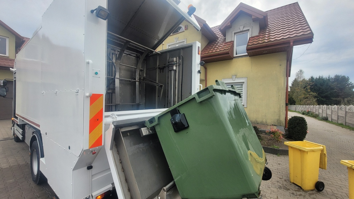 Мусоровоз Renault Midlum CONTAINER WEASHER LAVACASSONETTI MYJKA: фото 28