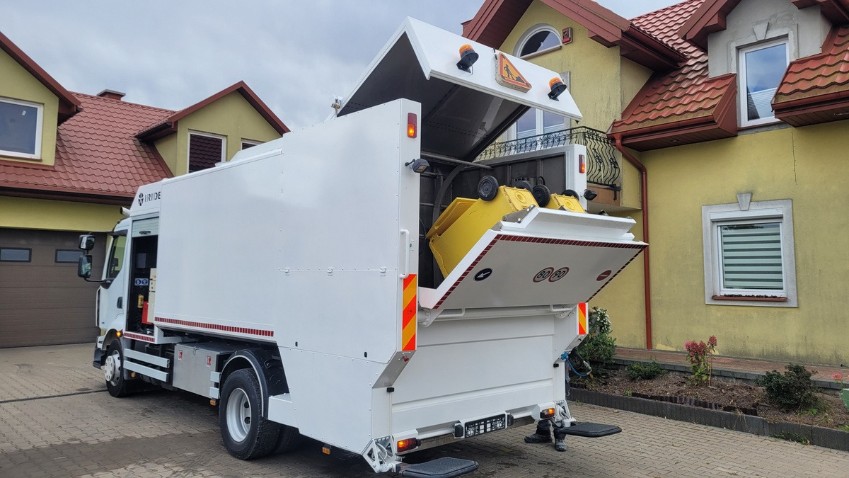 Мусоровоз Renault Midlum CONTAINER WEASHER LAVACASSONETTI MYJKA: фото 22