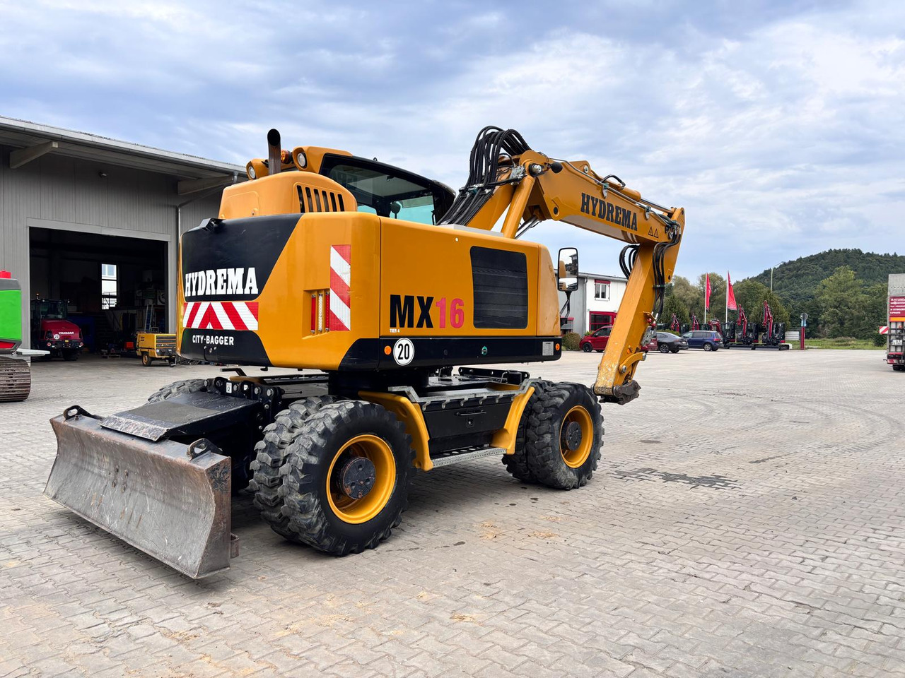 Hydrema MX 16G - Колёсный экскаватор: фото 3 Hydrema MX 16G - Колёсный экскаватор: фото 3