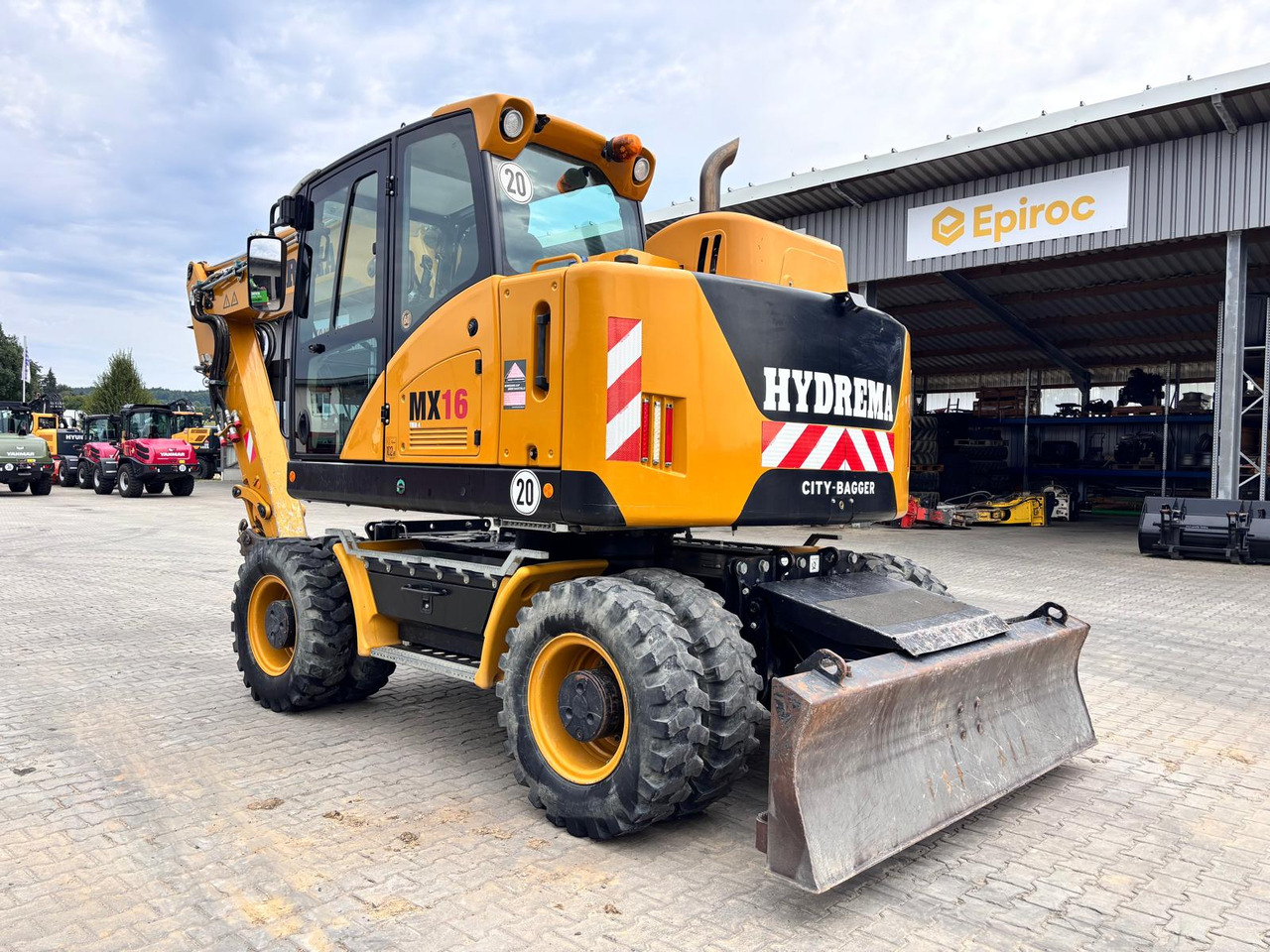 Hydrema MX 16G - Колёсный экскаватор: фото 4 Hydrema MX 16G - Колёсный экскаватор: фото 4