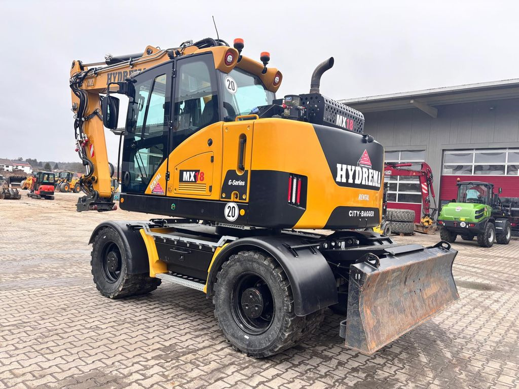 Hydrema MX18G Hydrema MX18G - Колёсный экскаватор: фото 4 Hydrema MX18G Hydrema MX18G - Колёсный экскаватор: фото 4