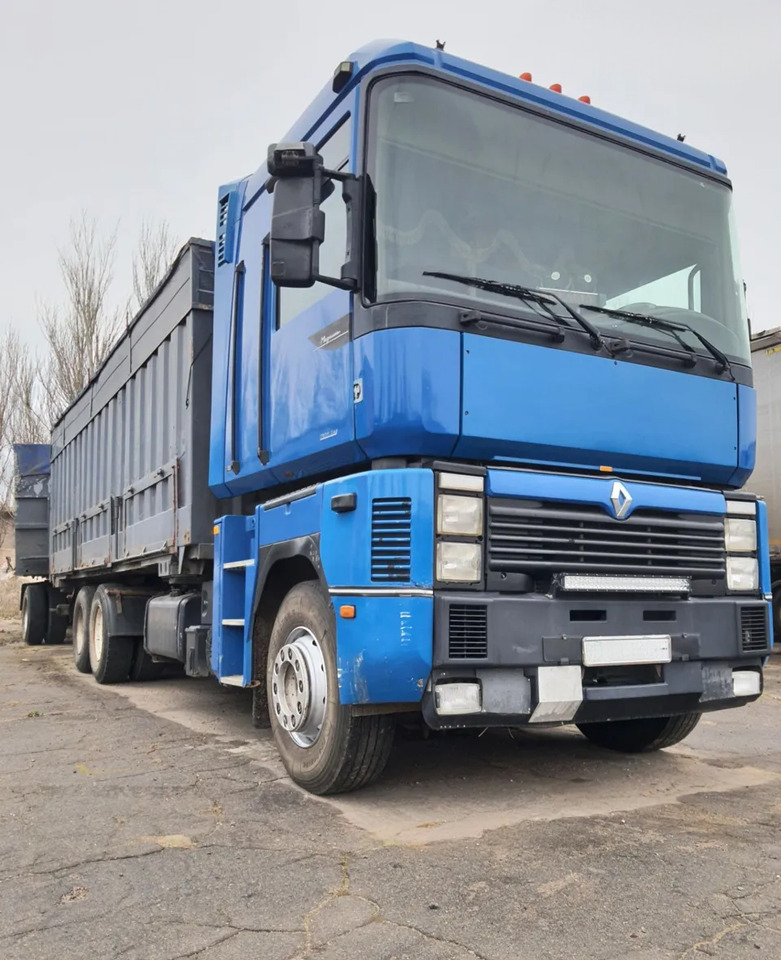 RENAULT Magnum 430 6x2 Grain truck - Грузовик бортовой/ Платформа: фото 1 RENAULT Magnum 430 6x2 Grain truck - Грузовик бортовой/ Платформа: фото 1