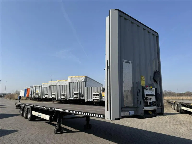 Krone 2021 & 2022 mega P400 hupac flat - Полуприцеп-фургон: фото 2 Krone 2021 & 2022 mega P400 hupac flat - Полуприцеп-фургон: фото 2