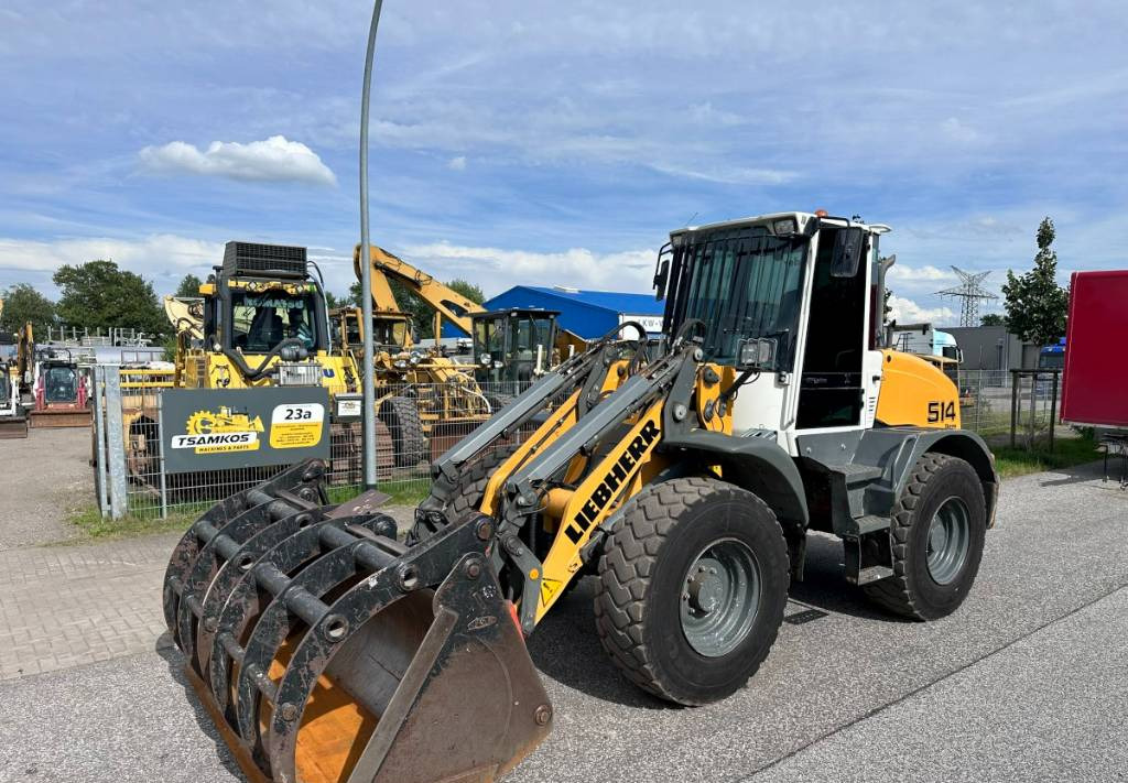 Liebherr L 514 Stereo +30 Kmh Klima 3er Kreis Greifschaufel - Колёсный погрузчик: фото 3 Liebherr L 514 Stereo +30 Kmh Klima 3er Kreis Greifschaufel - Колёсный погрузчик: фото 3