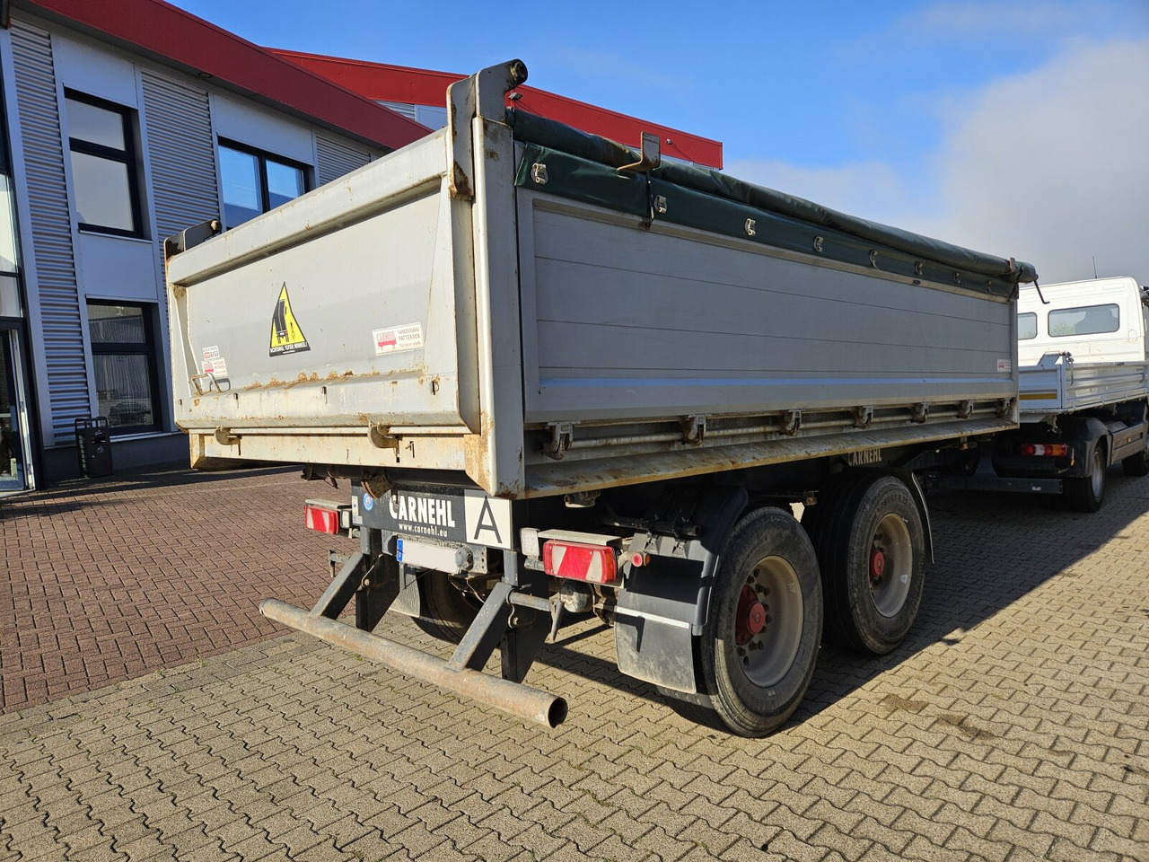 Самосвальный прицеп Carnehl CTK/A CTK/A, Alu-Bordwände, Rollplane, ca. 10m³: фото 11