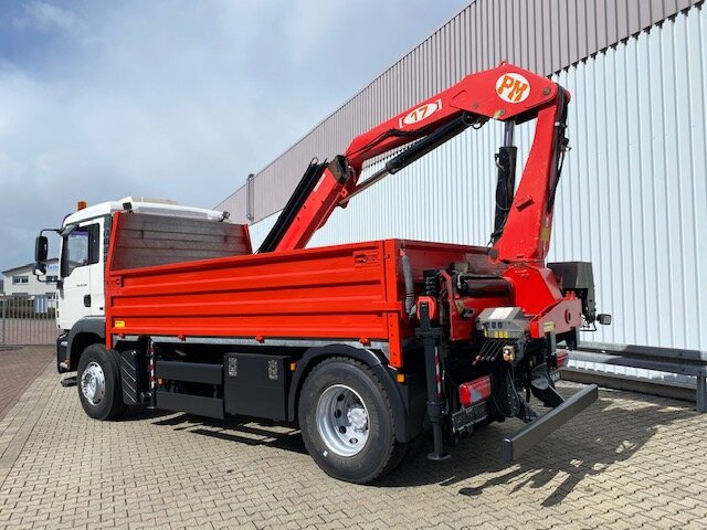 Автоманипулятор, Грузовик бортовой/ Платформа MAN TGA 18.400 4x2 BL TGA 18.400 4x2 BL Pritsche Heckkran PM17523: фото 12