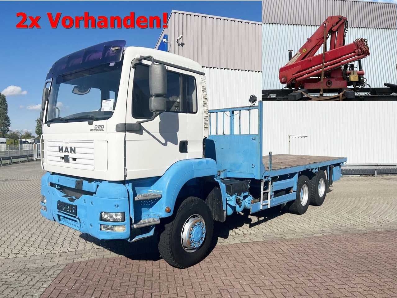 MAN TGA 26.310 6X6 BB TGA 26.310 6X6 BB mit Kran HMF 1253-K4, Funk - Автоманипулятор, Грузовик бортовой/ Платформа: фото 1 MAN TGA 26.310 6X6 BB TGA 26.310 6X6 BB mit Kran HMF 1253-K4, Funk - Автоманипулятор, Грузовик бортовой/ Платформа: фото 1