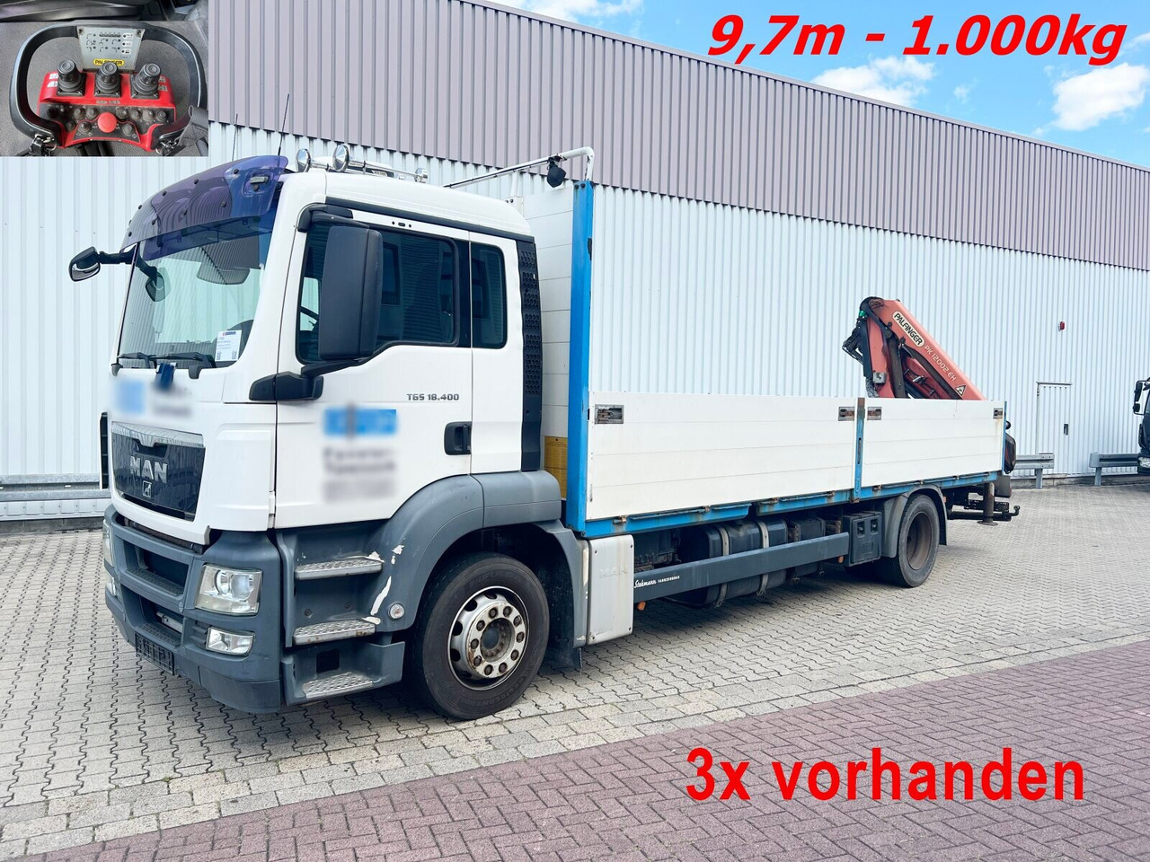 MAN TGS 18.400 4X2 BL TGS 18.400 4X2 BL, Kran PK 12002-EH B Funk, 2x AHK - Автоманипулятор: фото 1 MAN TGS 18.400 4X2 BL TGS 18.400 4X2 BL, Kran PK 12002-EH B Funk, 2x AHK - Автоманипулятор: фото 1
